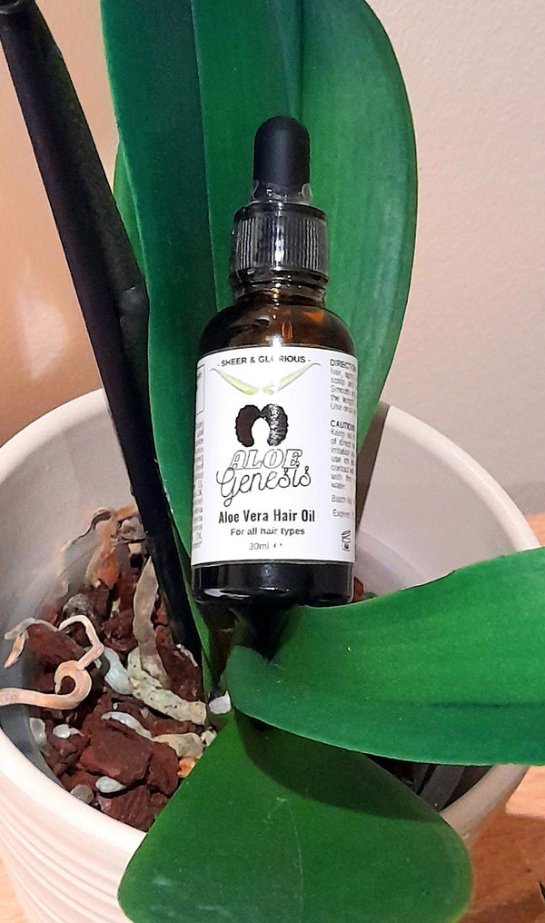 Aloe Vera Hair Oil | Natural and Organic. - Sheer and Glorious