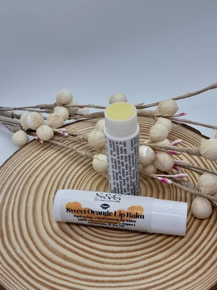 Essential Oil Lip Balm | Natural, Organic, Vegan. - Sheer and Glorious