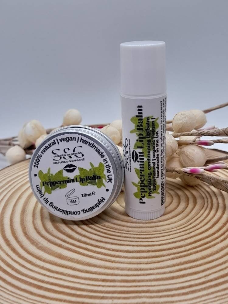 Essential Oil Lip Balm | Natural, Organic, Vegan. - Sheer and Glorious