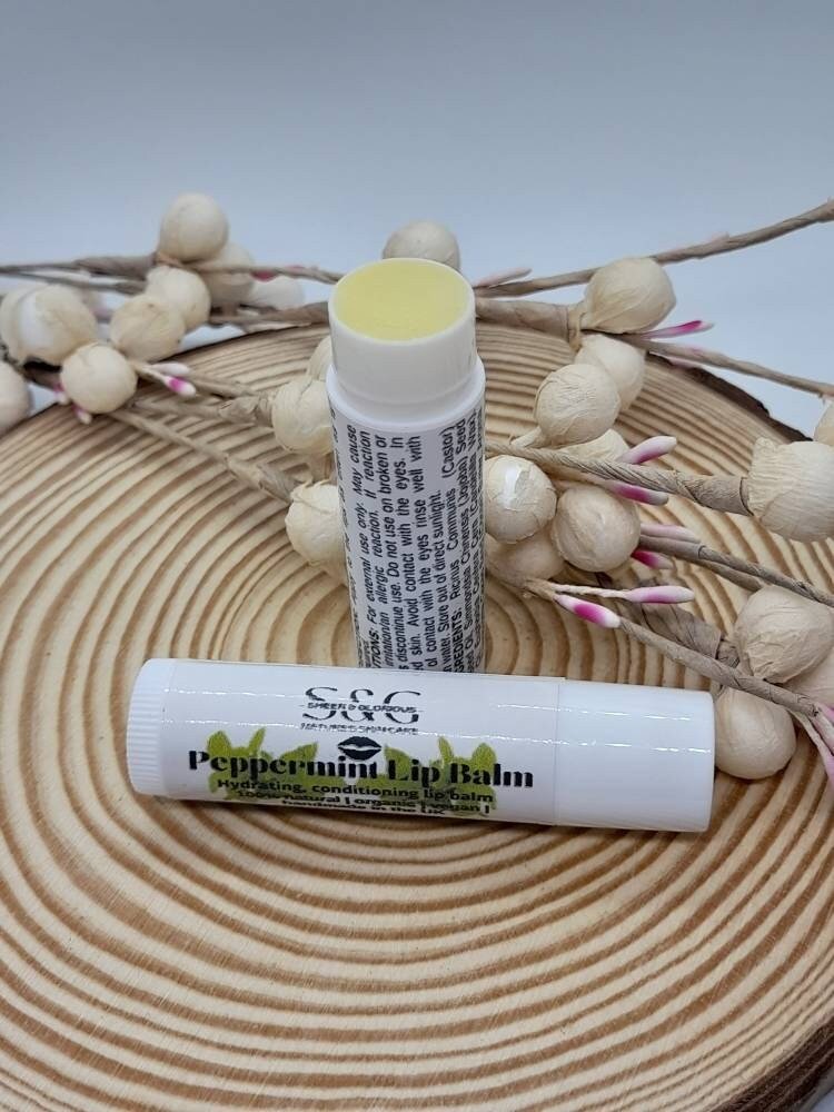 Essential Oil Lip Balm | Natural, Organic, Vegan. - Sheer and Glorious