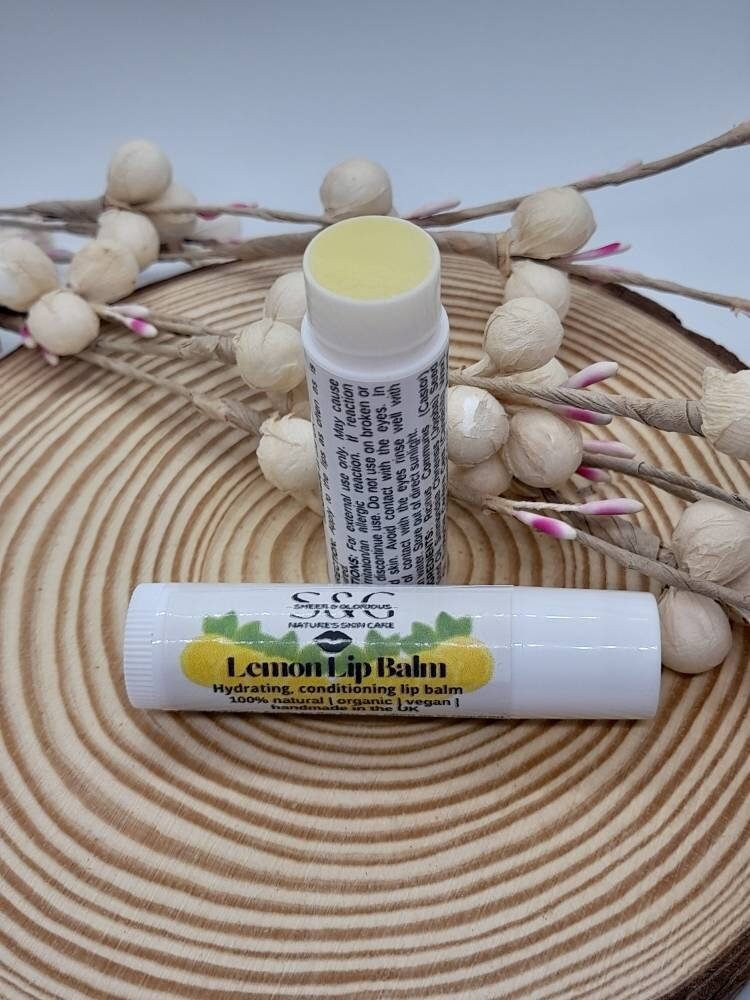 Essential Oil Lip Balm | Natural, Organic, Vegan. - Sheer and Glorious